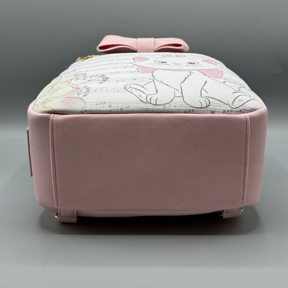 Disney The Aristocats Marie Musical Notes Mini Backpack Bioworld NEW main image 5